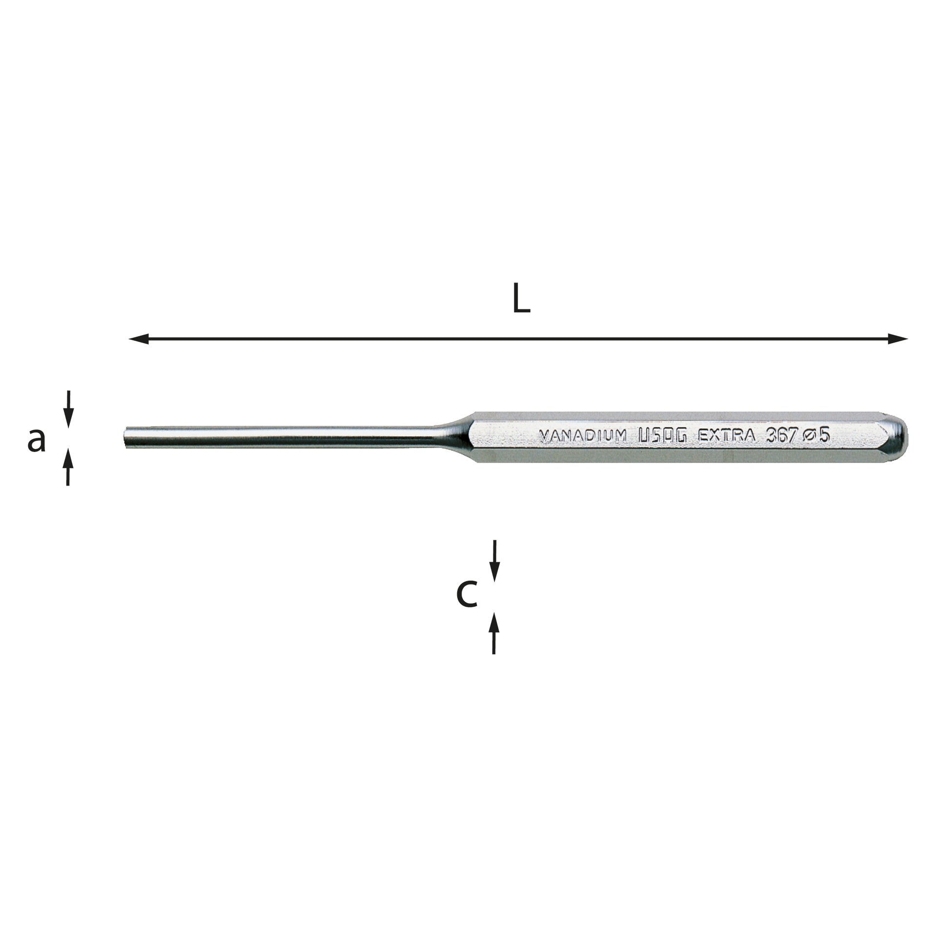 367 - Pin punches - Usag 367 - Pin punches - Usag